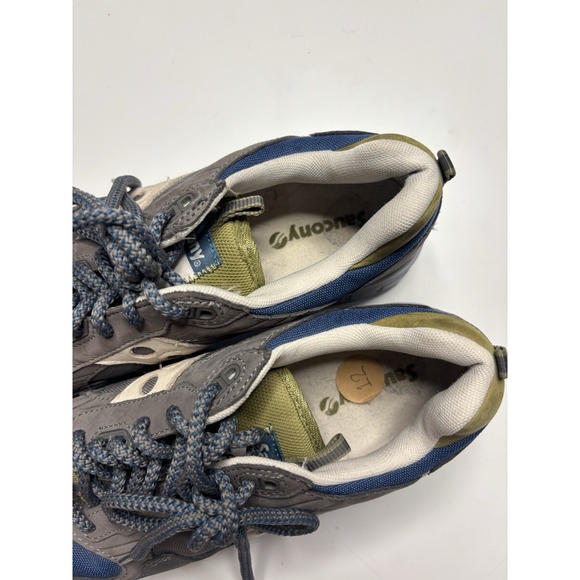 Saucony Shadow Trainers 5000 Original Gray/Blue/Green Men's Size 10.5 Casual - Picture 2 of 9